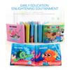 Baby Soft Cloth Book for Newborns 0-12 Months 3D Book Animal Family Cognitive Montessori3D Book for Kids Gift