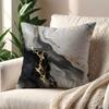 BBlack Marble Design Cushion Cover For Pillow Printing Sofa Decoration Home Car Room Coffee Shop Office Nordic Simplicity