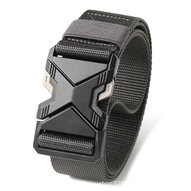 Cobra Tactical Belt: Men s Outdoor Canvas Sports Belt 120cm Length 3.8cm Width