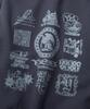 YESEYESEE Y.E.S Combine Sweatshirt Light Navy