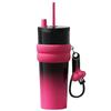 Stainless Steel Thermos Cup Portable Big Mac Straw Coffee Cup Bingba Car Cup