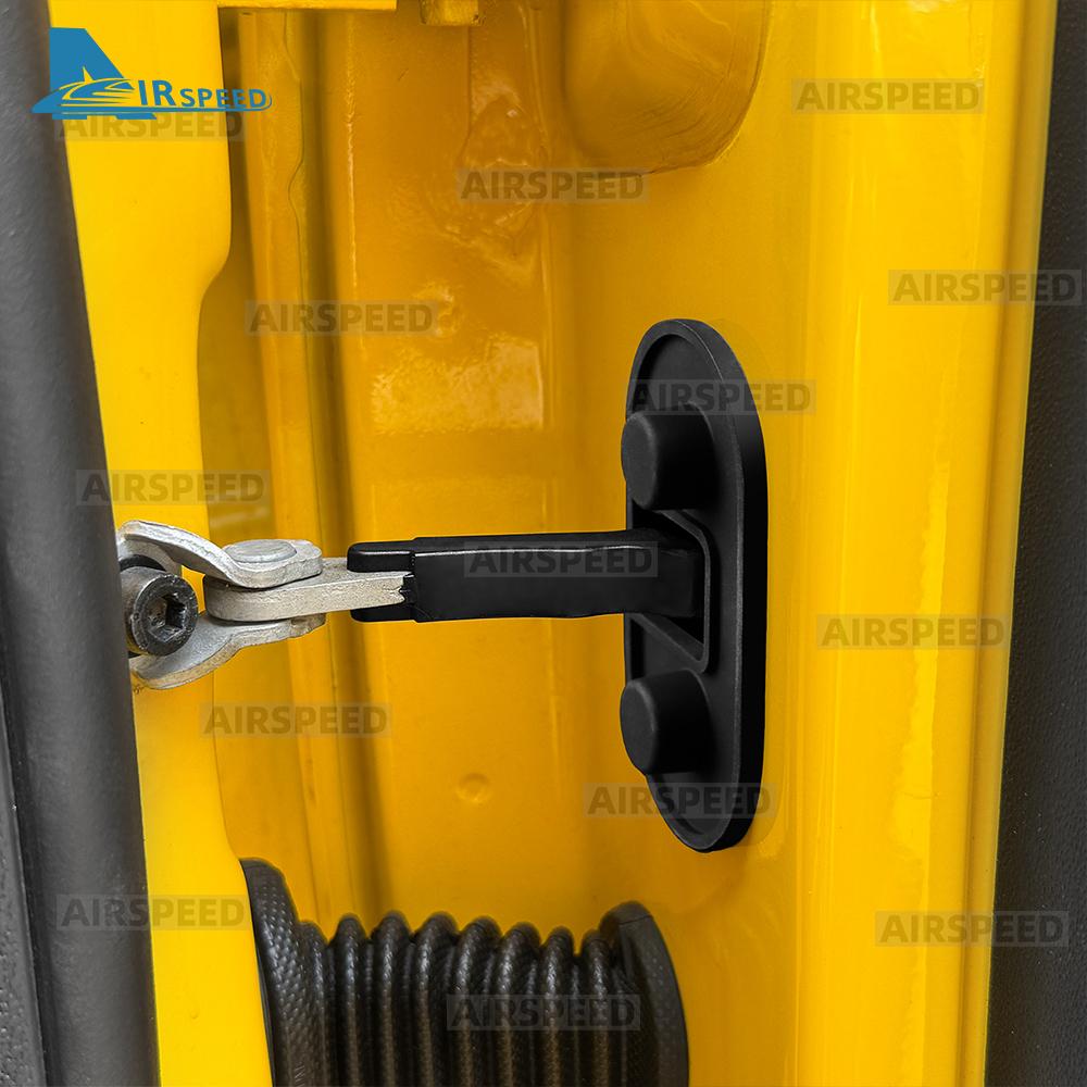 2PCS For Fiat 500/500C(2008-2024) Abarth 595 695(2012-2024) Fiat 500E(2012-2019) Door Lock Buckle Silicone Case Anti-Collision