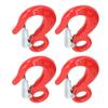 4Pcs Slip Hook Thickened Sturdy High Temperature Quenching Convenient Safe Hoist Sling Hook