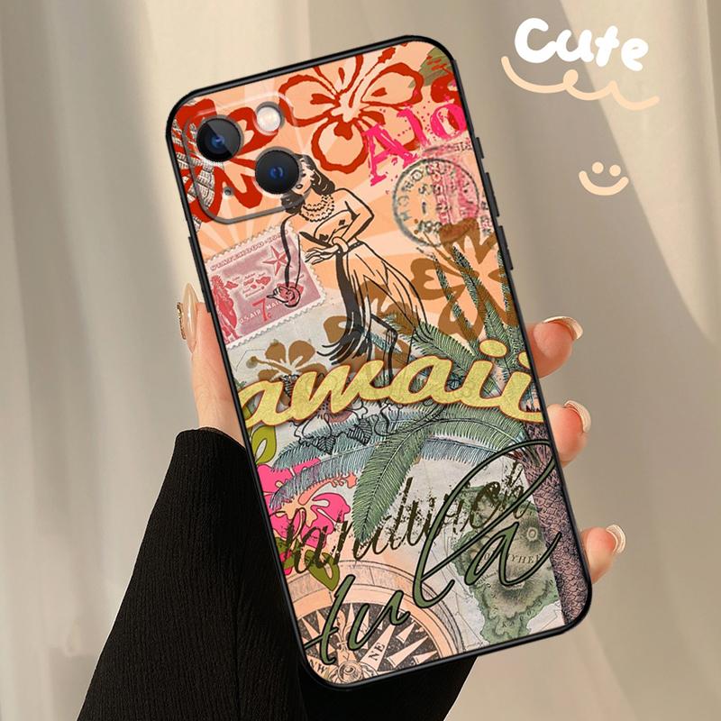Aloha Beach Life Hawaii Phone Case For iPhone 17 Pro Max 11 14 15 16 Pro Max Plus 13 12 mini 16e 17 Air Back Cover