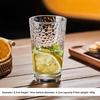 Simple Thickened Straight Glass Cup, Hammer Patterned Juice Beverage Beer Glass, High Aesthetic Water Cup, Party Wine Glasses