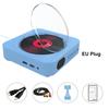 Tragbarer Cd-Player, Bluetooth-kompatibler Lautsprecher, multifunktionaler Cd/DVD-MP3-Player, Fm-Radio, 3,5 mm Aux-Buchse mit Ir-Fernbedienung