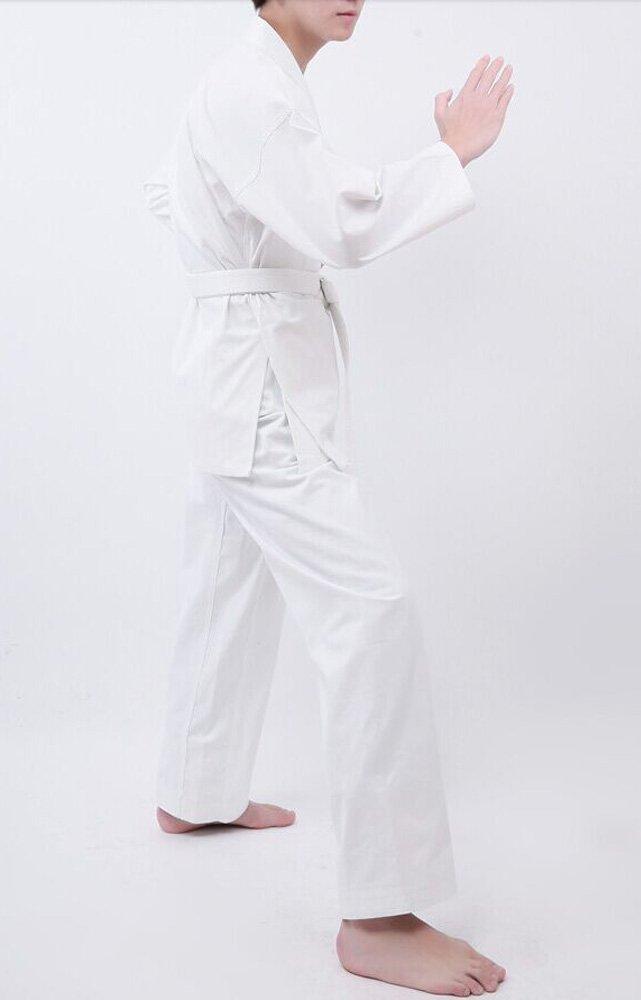 [YIN SHENG] Karate Uniform Set (Top, Bottom, and Belt) - Unisex - Sizes 110-200 (110cm)