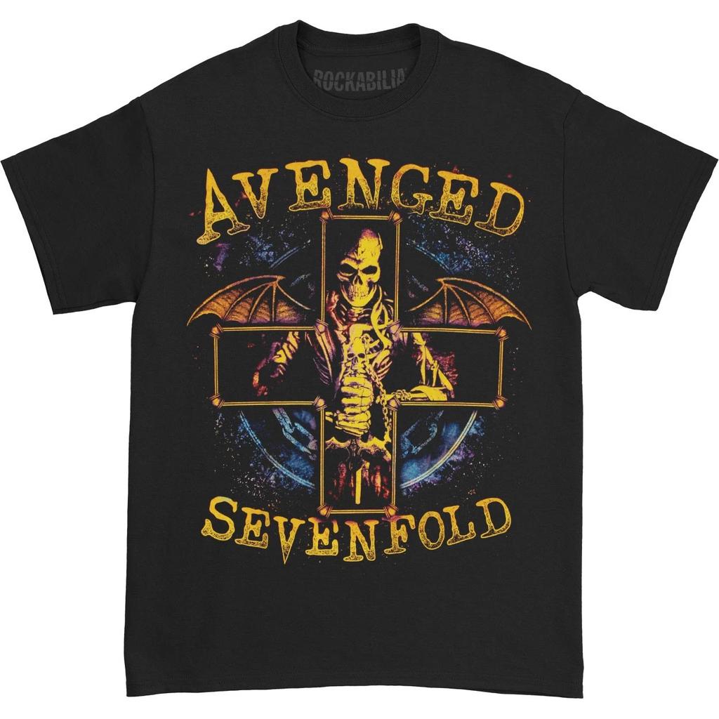 Men's Avenged Sevenfold Stellar T-shirt Small Black