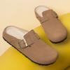 Thick-soled Shoes Retro Shoes Versatile Casual Shoes Closed-toe Women's Shoes Lazy Single Shoes