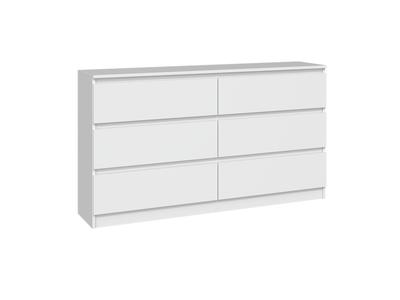 Malwa Chest of Drawers M6/140 WHITE