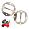 Gaskets 2pcs Gasket Washers Gaskets Washers Round Silver