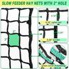 Large Slow-Feed Hay Net with 5cm Holes for Horses, Cows, Sheep, Alpacas