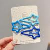 Y2K Dopamine Color Pentagram Small Hair Clip for Women & Kids - Cute Bangs & Side Hair Accessory