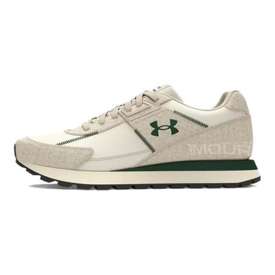 Essential Runner White Quartz Forest Green Men Sneakers Cream Stone 3028408-106