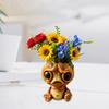 Cute Alien Garden Statue Novelty Alien Sculpture Planter Pot Decorative Resin Alien Ornament for Indoor Outdoor Patio Lawn Yard Tabletop Decor