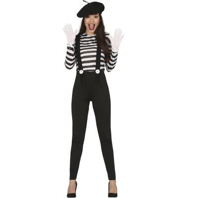 Fiestas Guirca Womens/Ladies Mime Costume Set