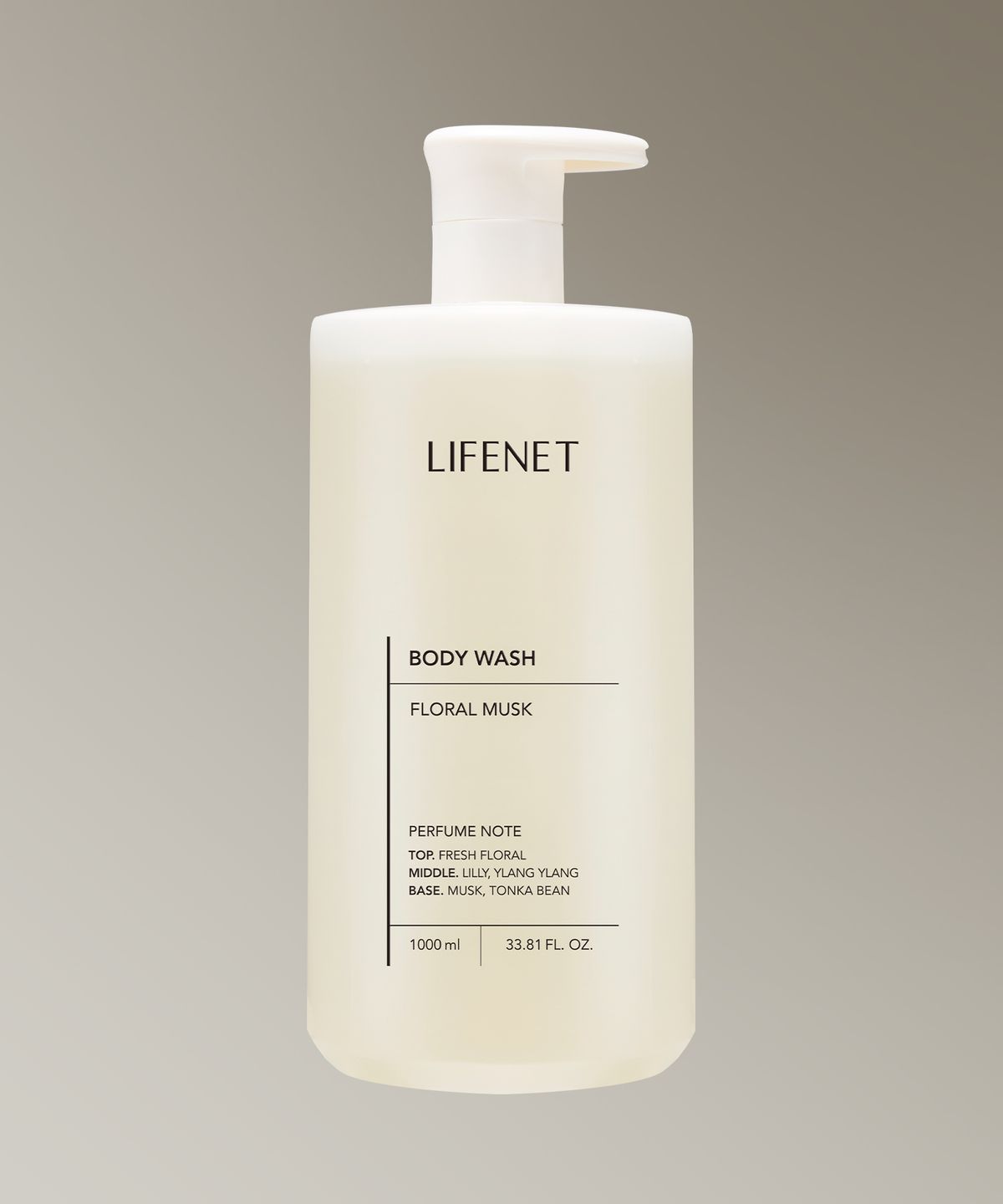 Moisturizing Cleansing Perfume Body Wash 1000ml, Single Item Wash-Wild Moss