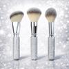 Soft Bristles Makeup Brushes Diamond Embedded Multi-Functional Brush  Various Makeup Looks
