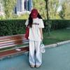 2026 Pure Cotton Short-Sleeve T-Shirt for Women - Loose, Slimming, High-End Summer Style