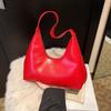 Retro Style Pu Crossbody Bag With Sewn Detail For Casual Outings