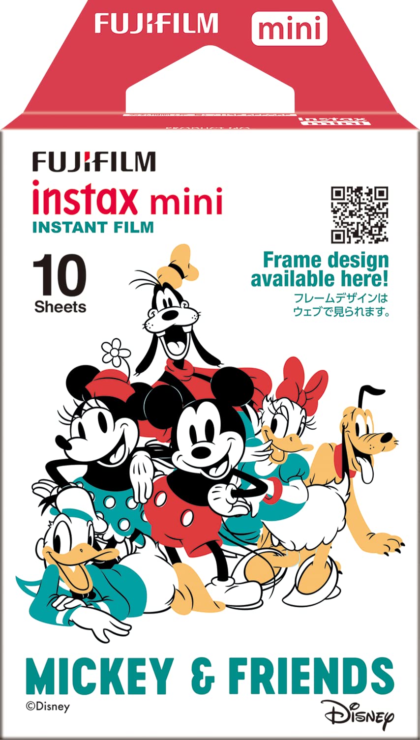 

Fujifilm Instant Camera Film 10 Pcs Mickey & Frien