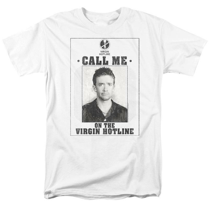 Bud Bundy Virgin Hotline T-Shirt - Married with Children TV Show Tee Unisex T-Shirt XL