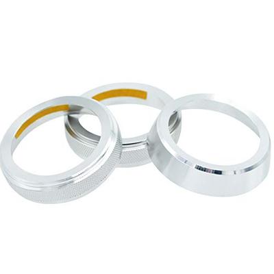 BENECOM Swift Sport Exclusive Air Conditioning Ring Dial Cover Dress Up Interior (Silver)