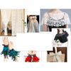 1PC DIY Curtains Flexible Skirts Soft Hair Accessories Trim Material Gift Packaging Delicate Tablecloths Lace Decorative 5.5CMx1M