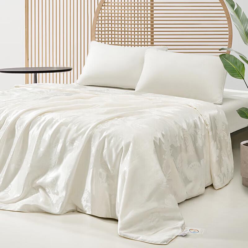 Mercury Home Textiles Jacquard Tussah Silk Quilt