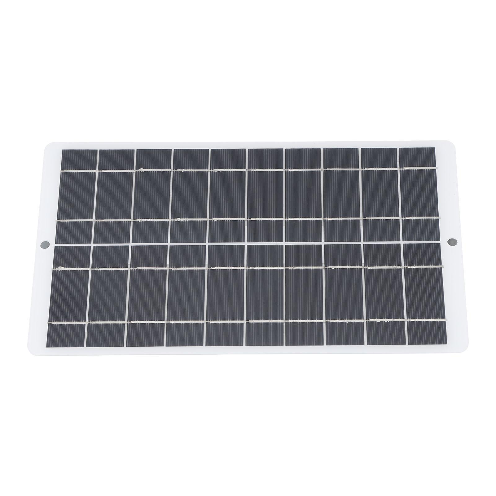 

8W 5V Portable Solar Panel Low Power Consumption Type C Output Solar Charger for Camera Street Light Phone