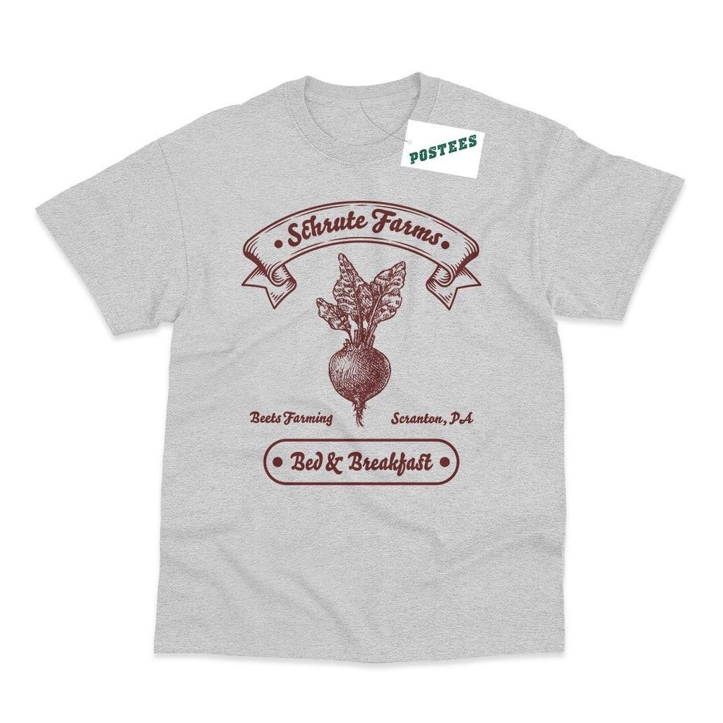 Schrute Farms BB Print Corrected Pre-Washed The Office US Inspired T-Shirts
