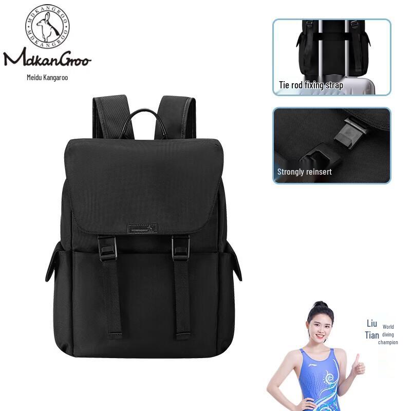 MEIDUSHU Men s Magnetic Buckle Casual Business Backpack