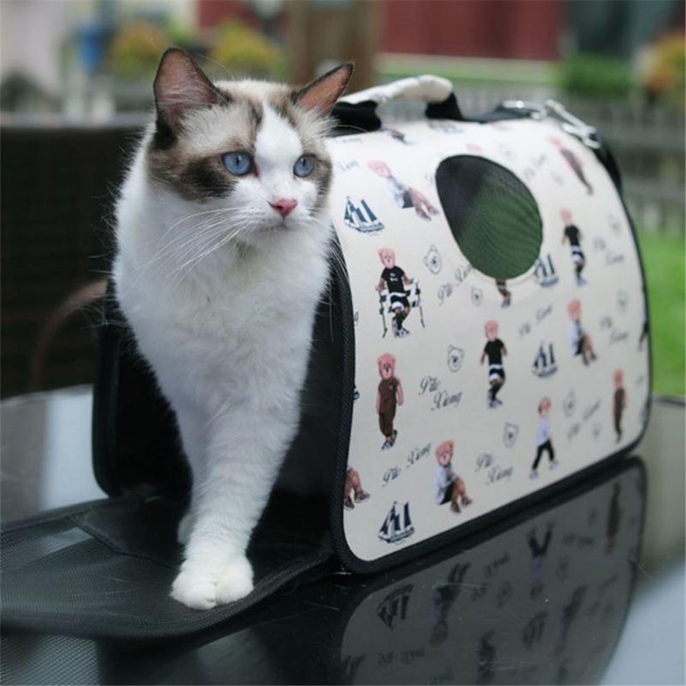 Taška pro domácí mazlíčky, psy, kočky, cestovní potřeby, módní taška, skládací, přenosná taška - 14,17 palce