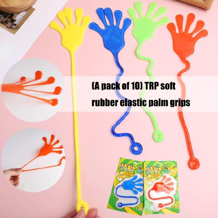 Reusable Stretchy Hand Toy 10PCS/Lot Funny Party Supplies Classroom Rewards Stress Relief Tools Kids Adults Multipurpose