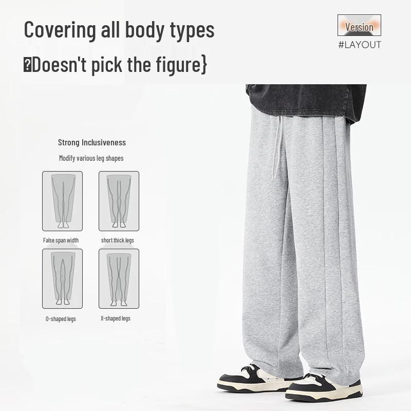 JEEP Men's Versatile Straight-Leg Casual Sport Pants