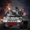 358pcs Military Series Tiger Tank Tracked Combat Vehicle Assembly Building Blocks Children's Toys