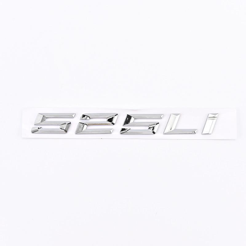 Rear Tail Logo Displacement Number for 2020-2023 BMW 5 Series 520Li, 525Li, 528Li, and 530