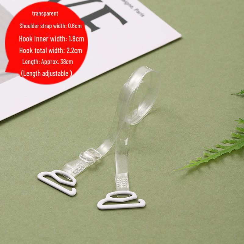 

Бюстгальтер больших размеров с большими крючками, матовыми широкими бретелями, невидимыми бретелями и прозрачным нижним бельем с бретельками Basic