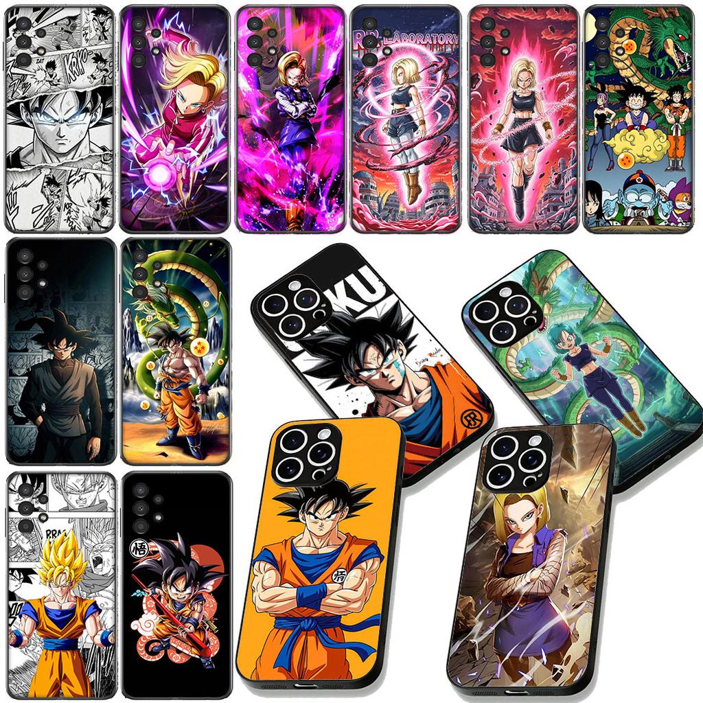 Comics Android 18 Dragon Gokus Ball Phone Cover for Motorola Moto G86 G14 G35 G34 G45 G55 G67 G75 G85 G24 G15 G54 G57 Power Case