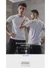 Men's Quick-Dry Ice Silk Sports T-Shirt: Short Sleeve, Loose Fit, Breathable for Running and Basketball.