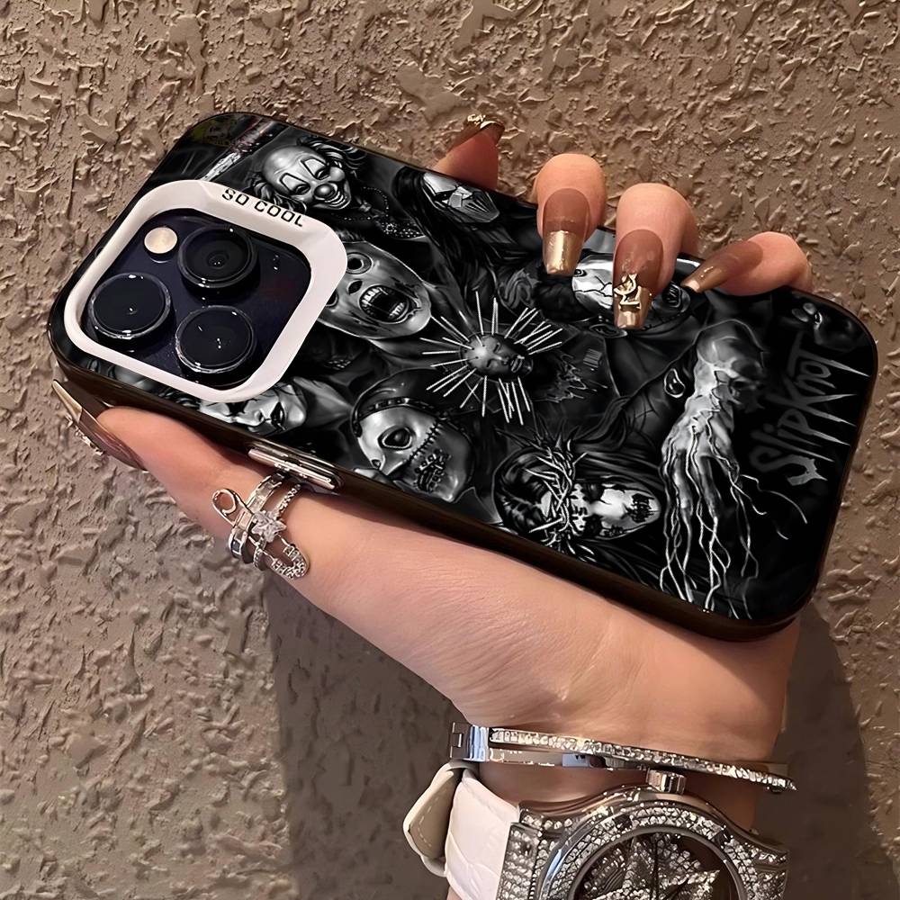 Band Cool-S-SlipknotS-S Phone Cases For IPhone 17 16 15 14 13 12 11 Plus Pro Max Pro Color Matte Cover