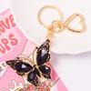 Color Butterfly Love Keychain, Small Pendant, Small Jewelry Accessories, Keychain