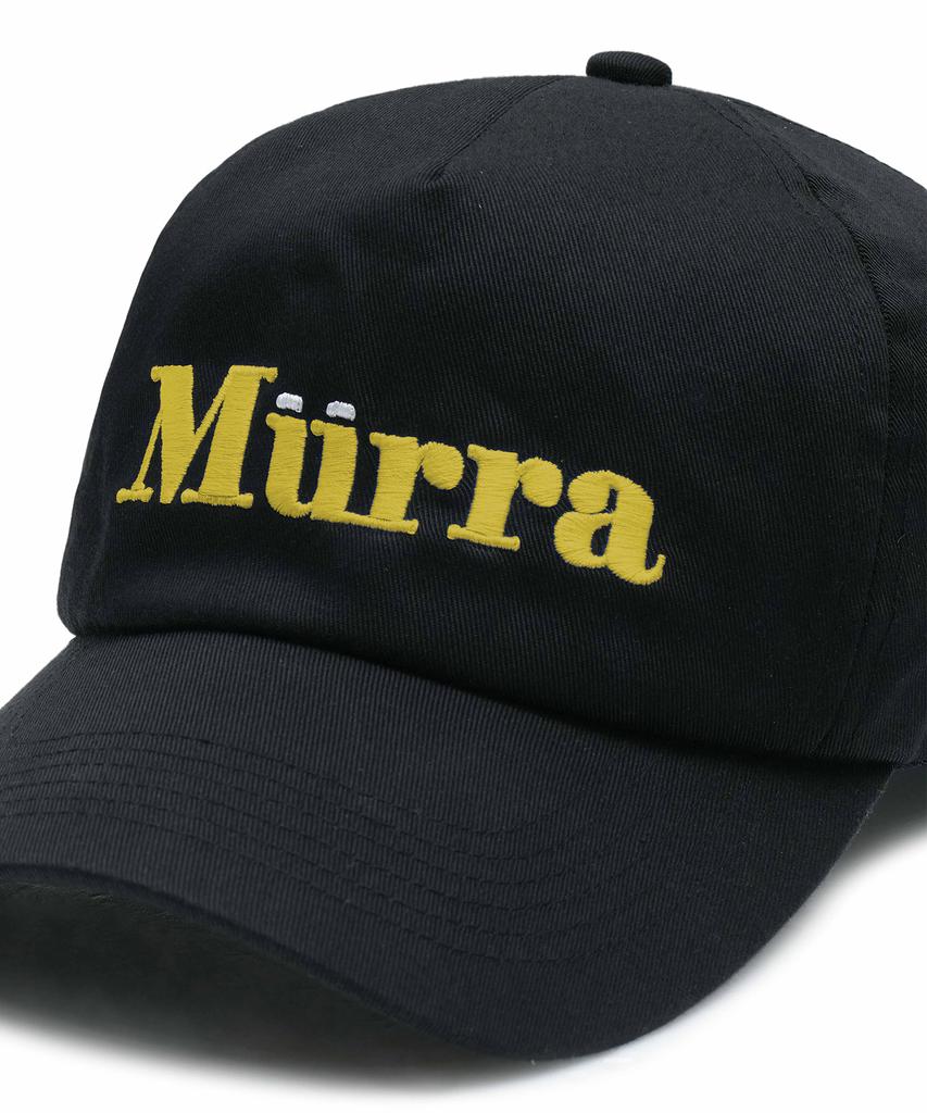 MURRA Logo Ball Cap _ Black