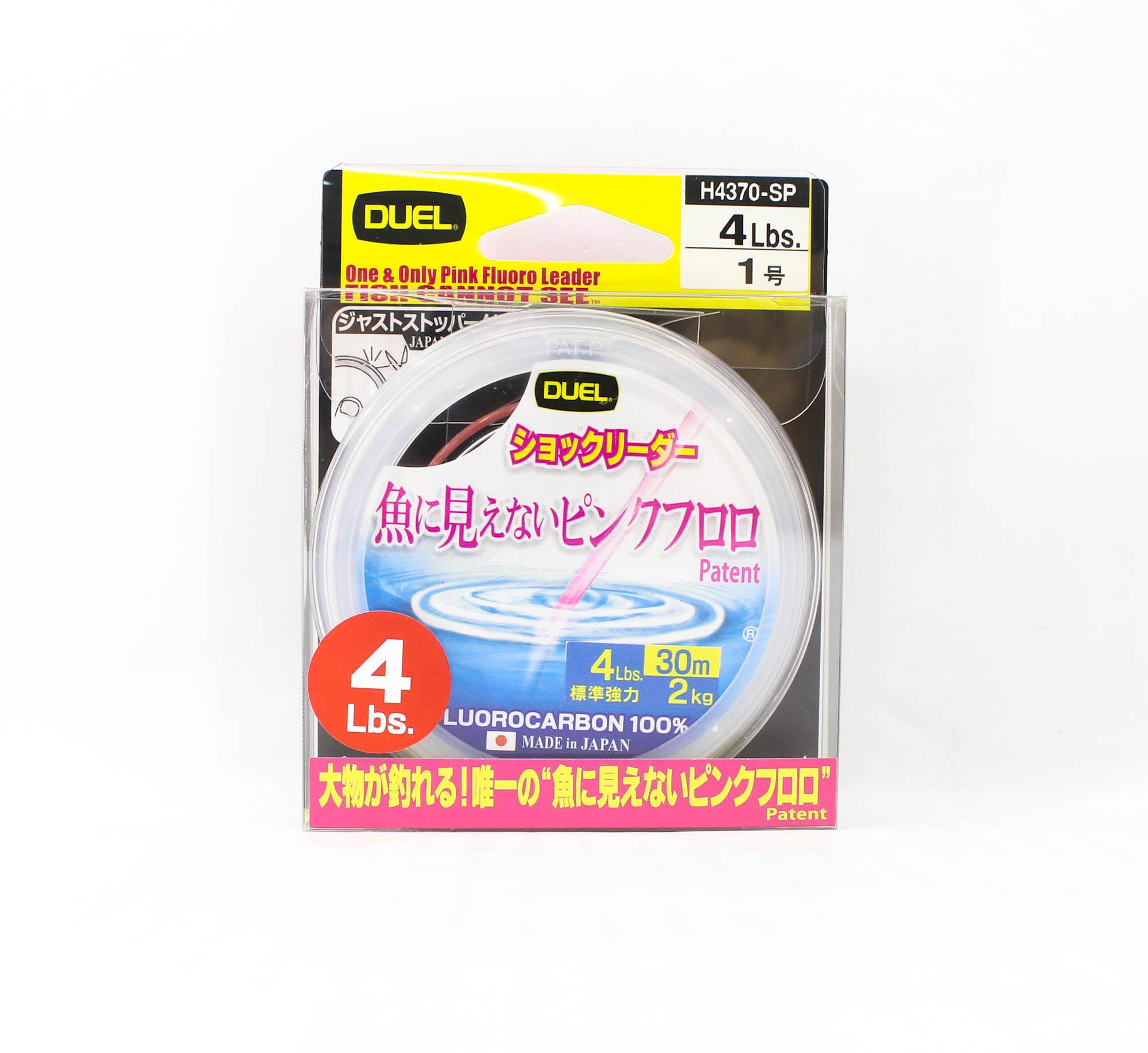 

Yo Zuri Duel Pink Fish Cannot See Fluorocarbon 30m 4lb H4370-SP (8224) розовый