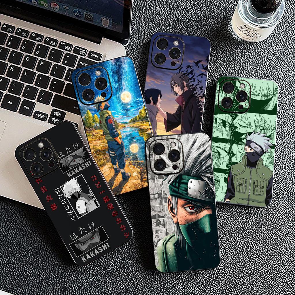 Soft Cover for Xiaomi Redmi 15 15C A3 A4 A5 9A 9C NFC Note 9 8 9T 8T Pro Casing Phone Case Kakashi Uchiha Sasuke Narutos Itachi