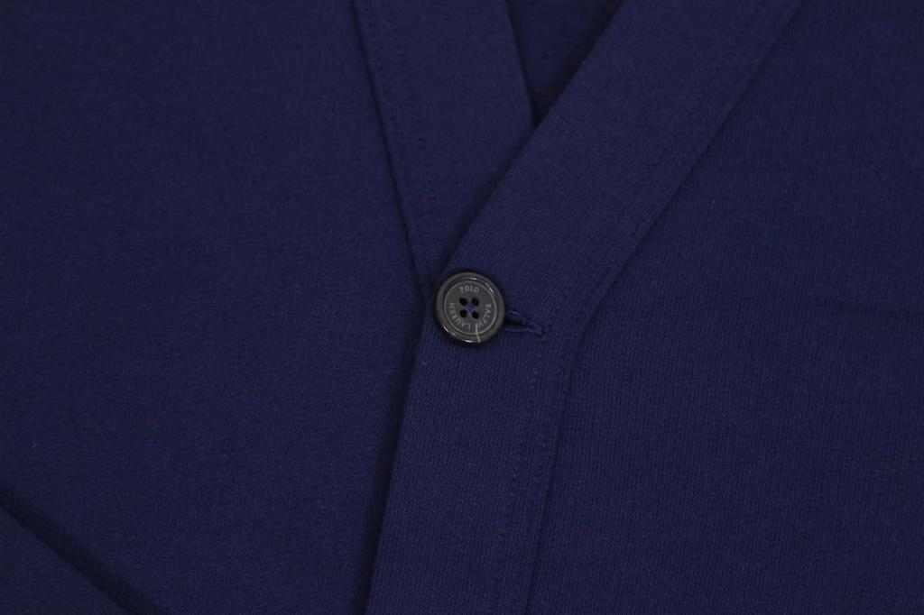 Polo Ralph Lauren Vintage Sweat Cardigan Size Navy Men's 01020161, M, [Used]