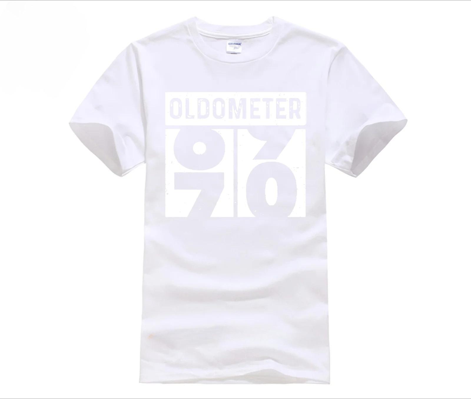 Oldometer Odometer Funny 70th Birthday Gift Tshirt Turning 70 Party Tee S