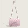 Bow Small Bag Women's New Versatile Messenger Shoulder Bag
