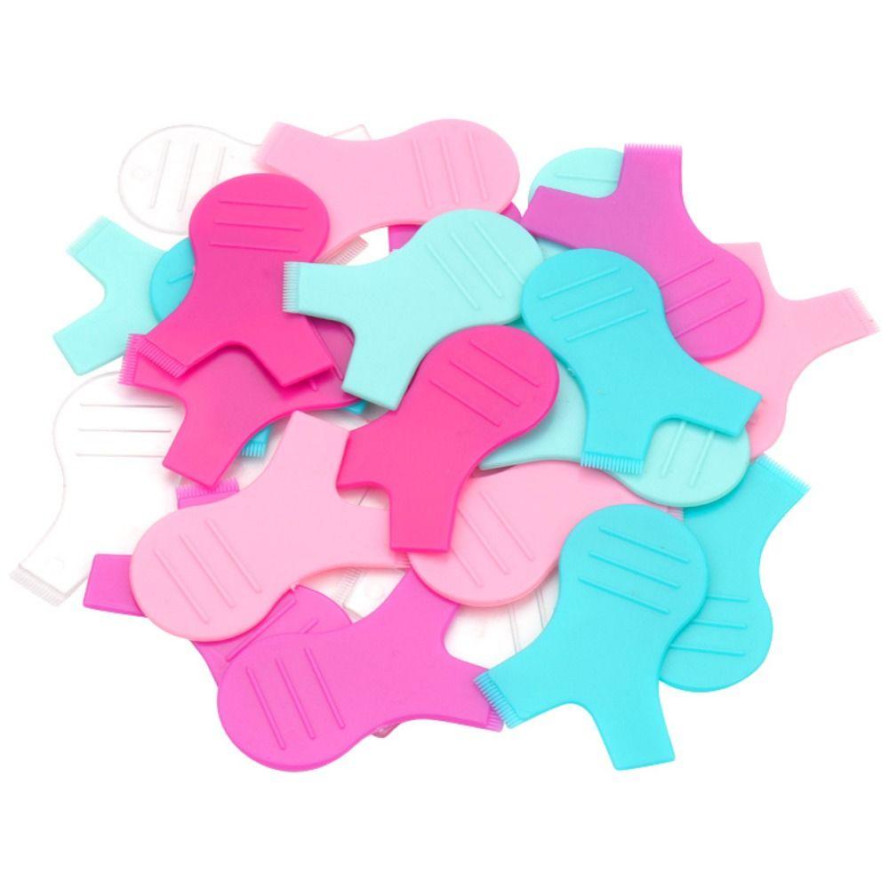 10PCS Reusable Soft Plastic Eye Lash Lift 8 Colors Y Shape Lash Extension Graft Eye Lash Perming Pad Mascara Tool