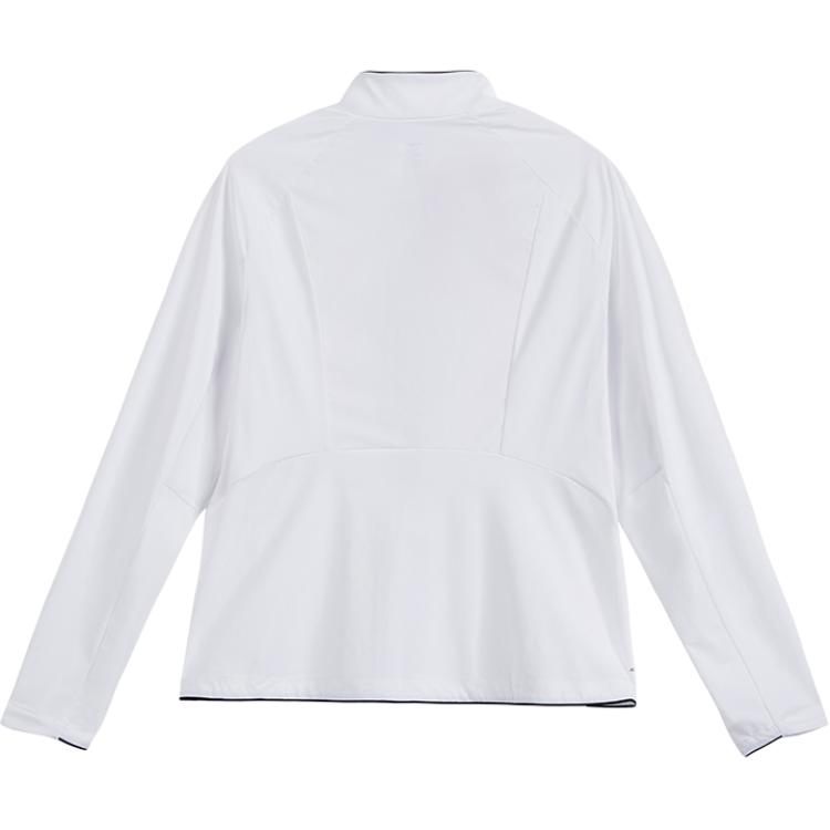 LiNing Minimalist Comfortable Brand Logo Stand Collar Sports Jacket Women Jackets AFDVA56-1